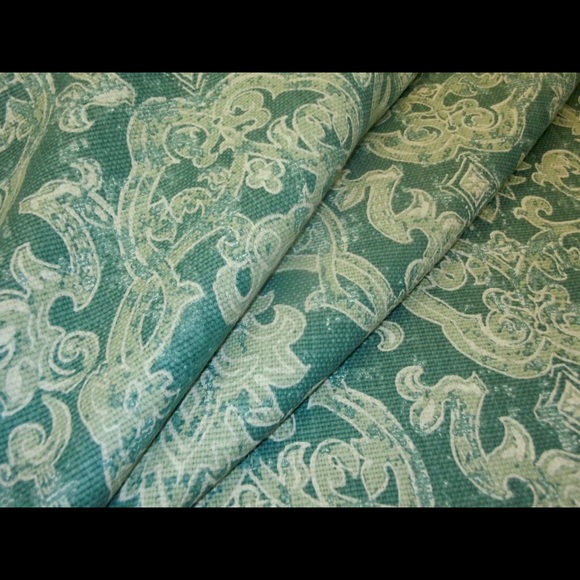Lacefield Designs Contessa Seagrass Damask Green - Picture 9 of 9